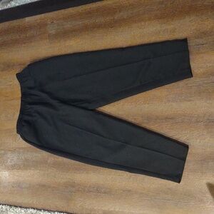Bend Over women's 20W black elastic waist 3‎ pockets polyester pants